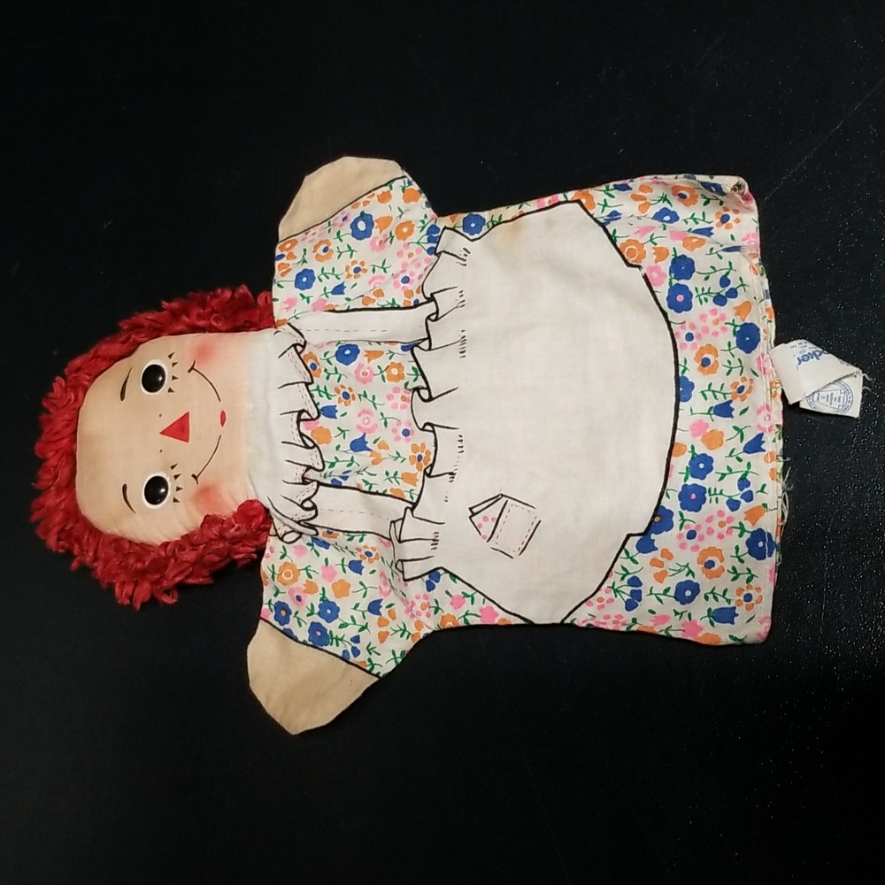 Vintage Raggedy Ann Hand Puppet